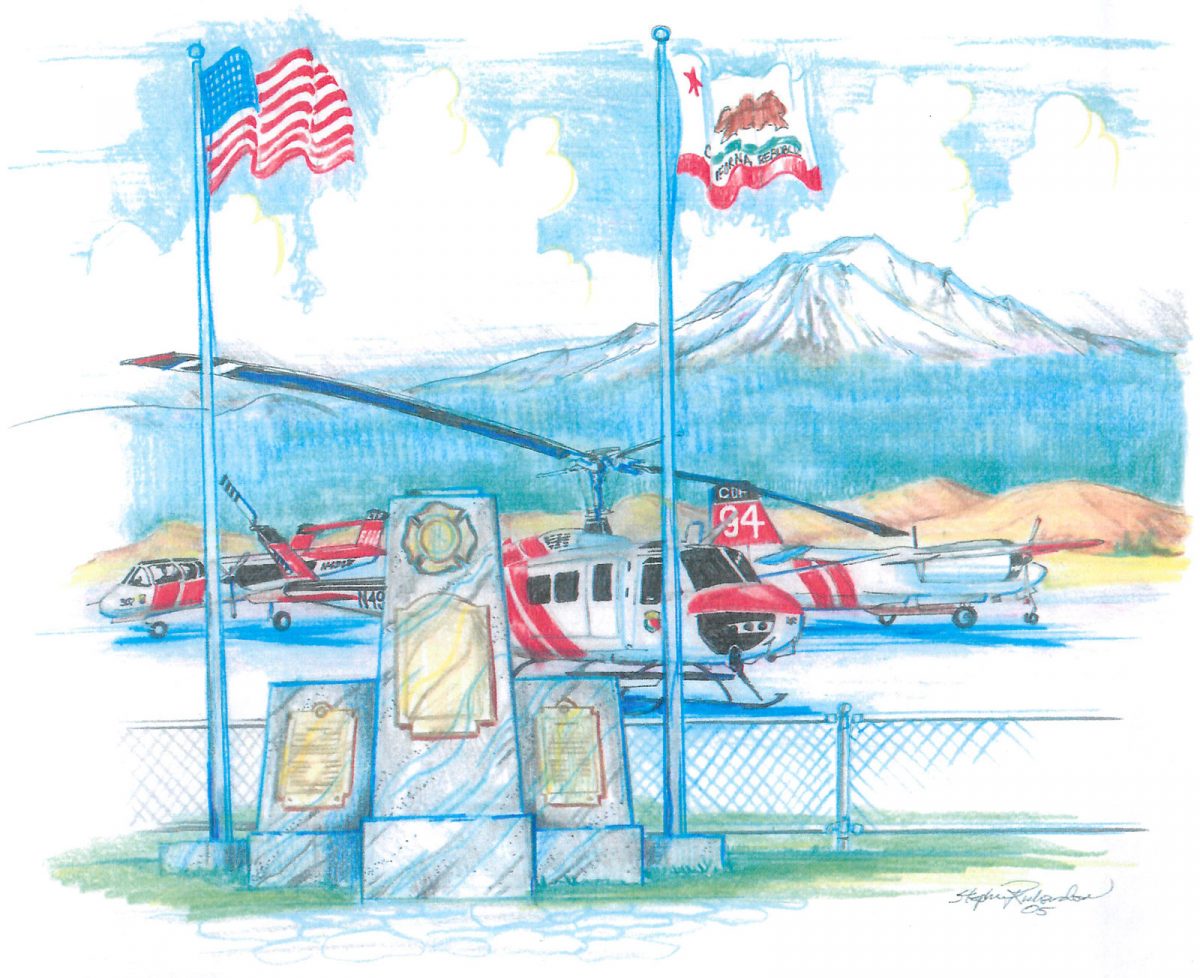 Siskiyou Fallen Heroes Memorial Rendition by Stephen Richardson